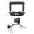 CAC F9MT8K3 9 Inch Fascia Kit Compatible with Mitsubishi Outlander 2007-2012 Dash 2 Rockford Fosgate