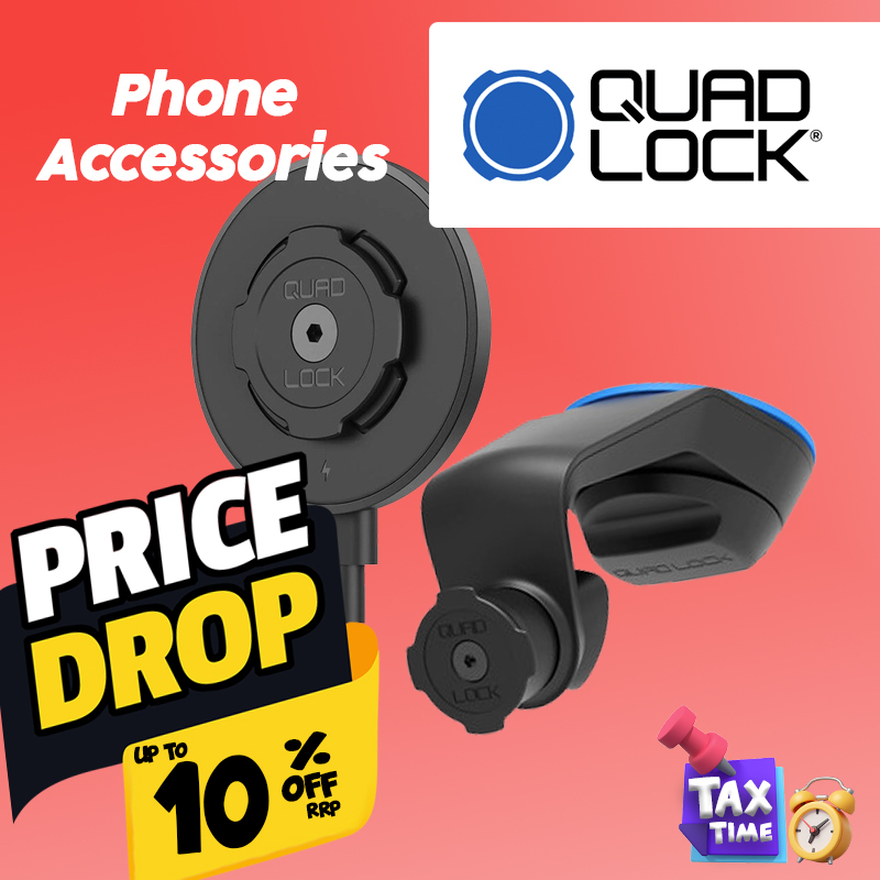 Quad Lock 10% Off at Strathfield Car Radios - Secure your phone with the best mount systems at a discount. Limited time offer.