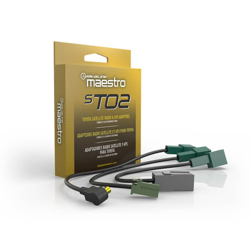 Maestro ACC-SAT-TO2 STO2 Sat Radio and GPS Antenna Adaptors for TO2 ...