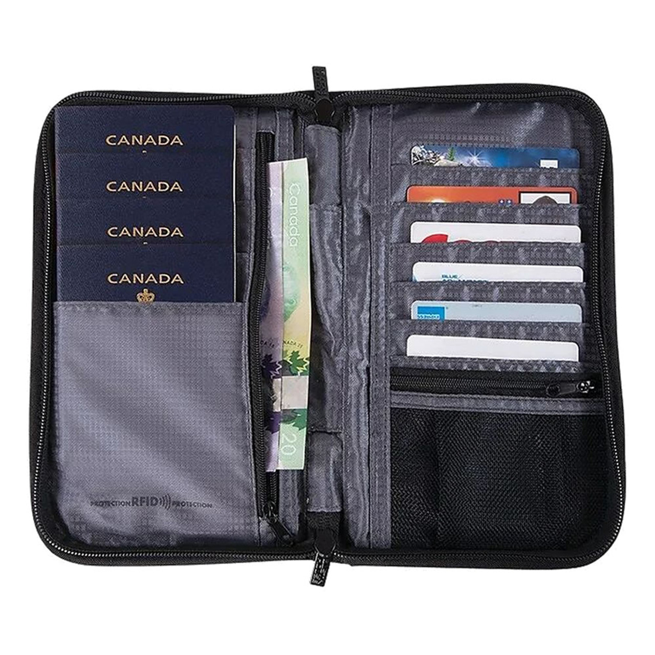 Austin House Travel Organizer with RFID Protection - TravelSmarts Luggage &  Accessories