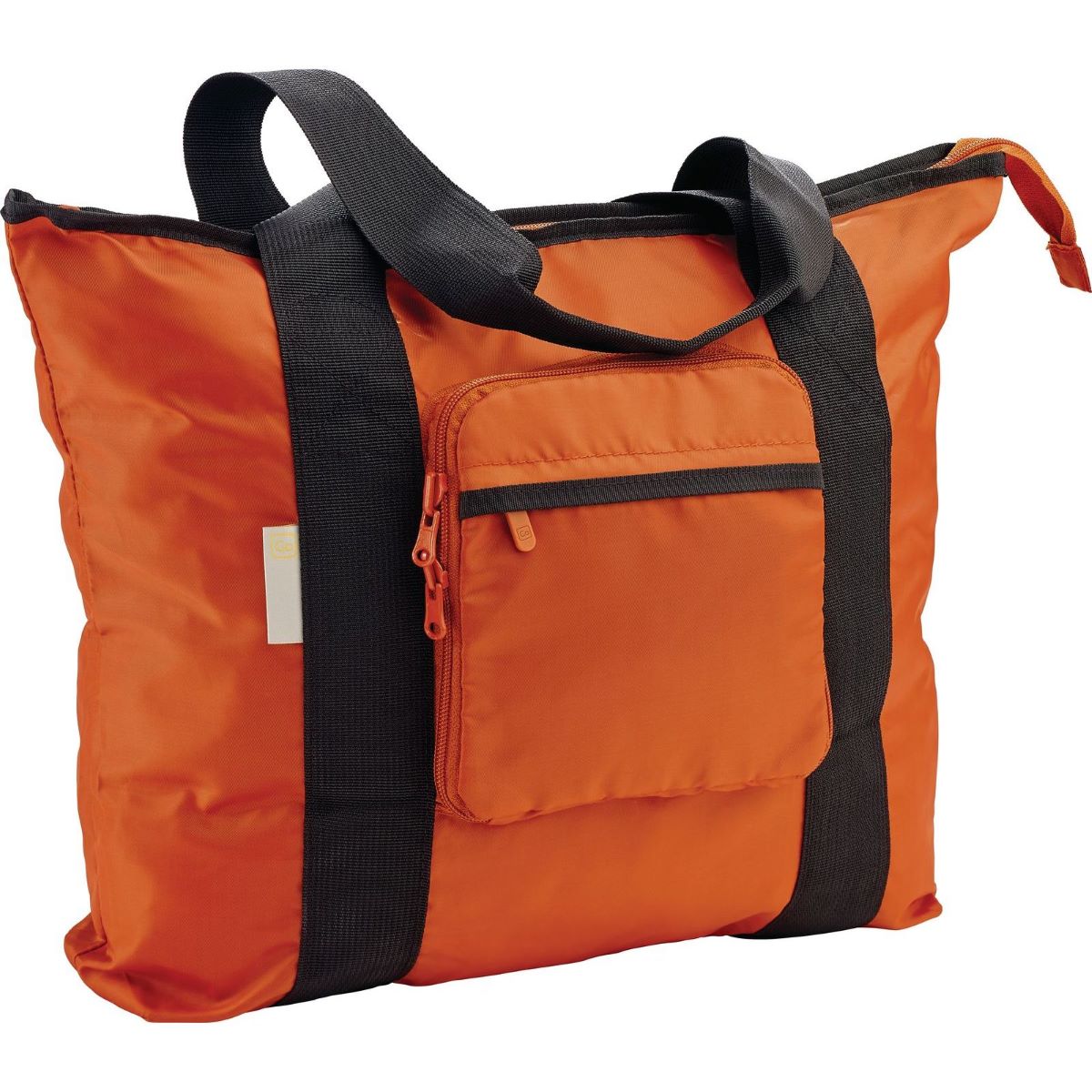 Go Travel Tote Bag (Light) - Orange - TravelSmarts Luggage & Accessories