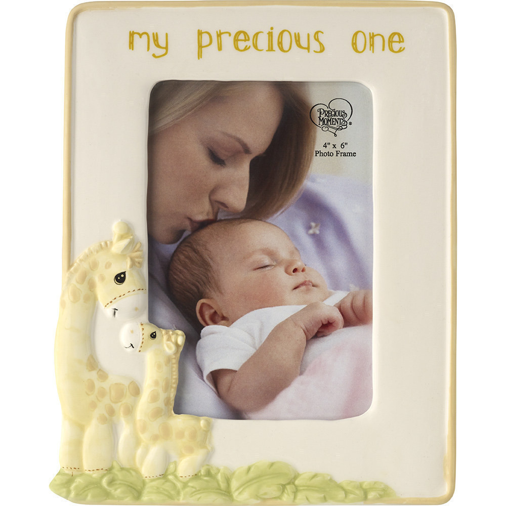 My Precious One Giraffe Photo Frame 4 X 6 Photo Ceramic