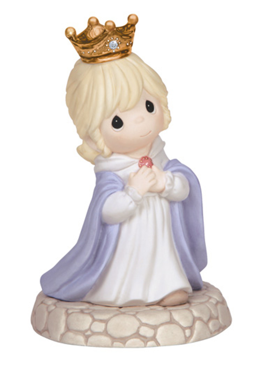 Beauty And Faith Shine Through You, Bisque Porcelain Figurine