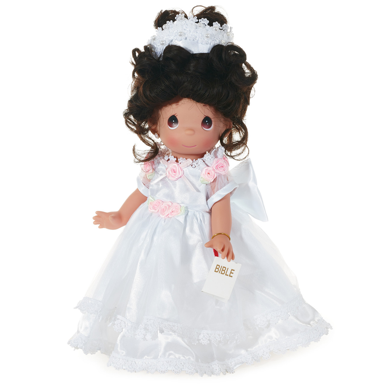 Kinnex Collections 17" Precious Moment Quinceañera Vinyl Doll - White Last Doll For Sweet 15