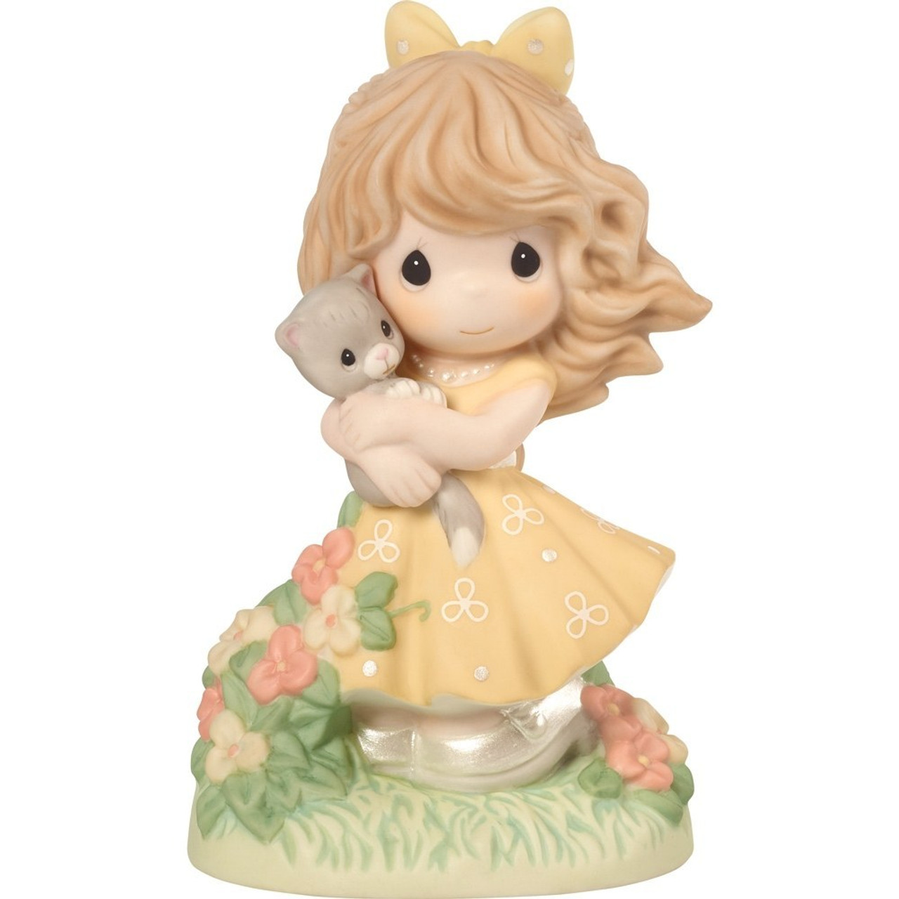 2018 Precious Moments Collectors’ Club, Symbol of Membership, Loving Every  Precious Moment With You, Bisque Porcelain Figurine