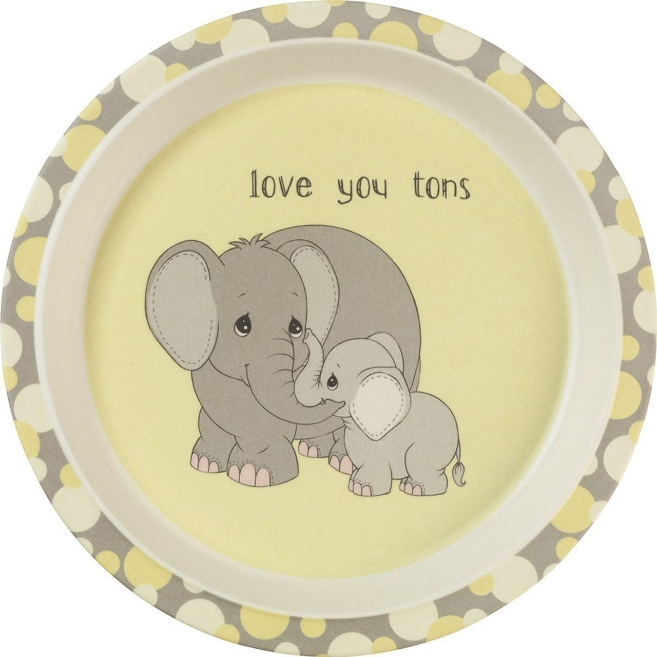 Baby Gifts, 5-Piece Elephant Mealtime Gift Set, Bamboo, #182418