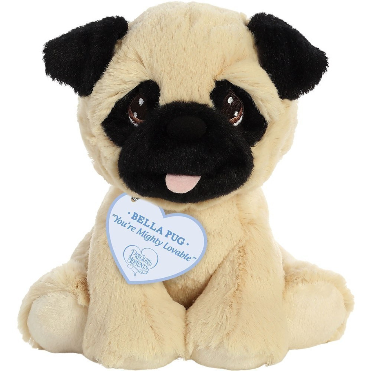 valentine pug stuffed animal