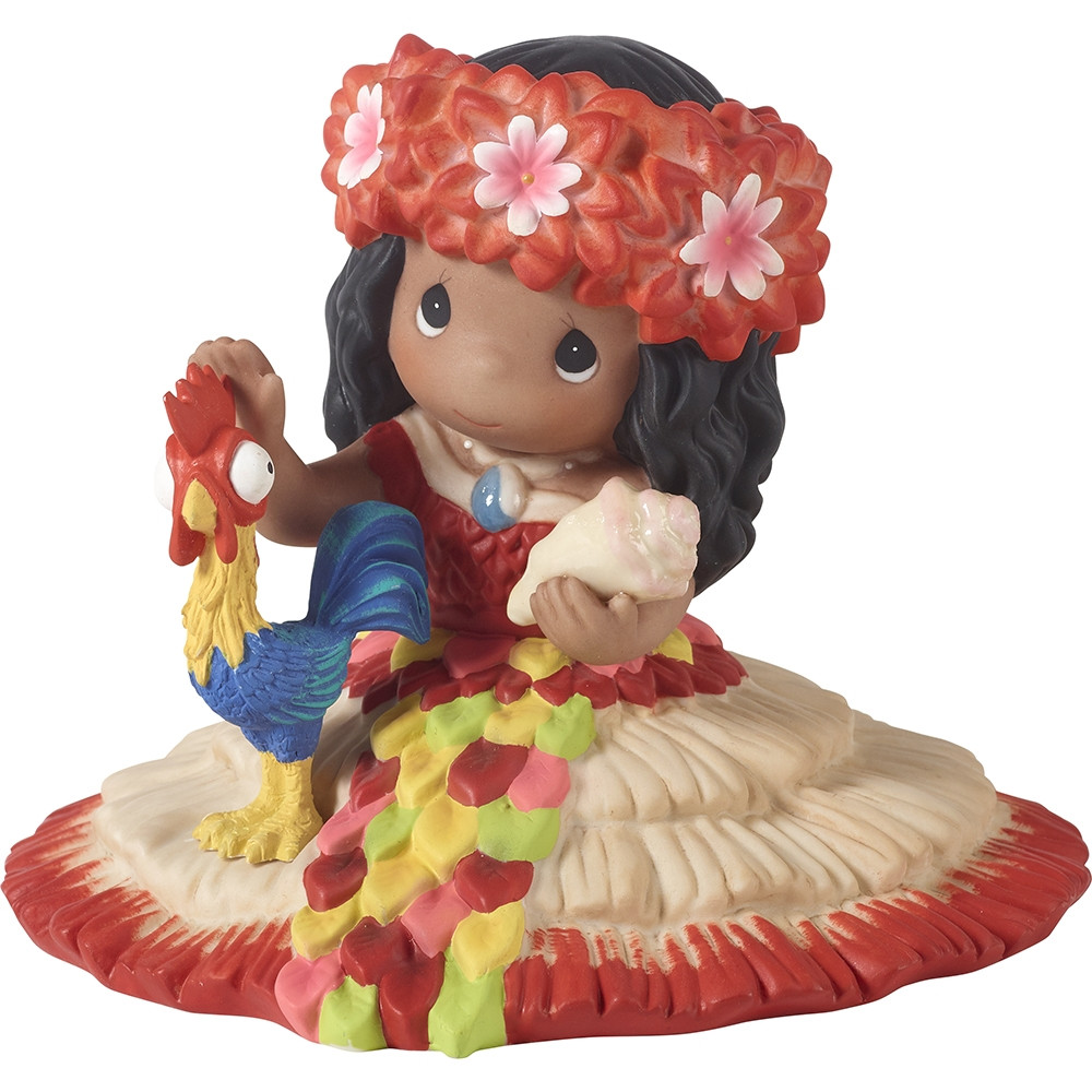 Disney Showcase Moana Figurine, “How Far Will Your Dreams Take You”, Bisque  Porcelain, #191064