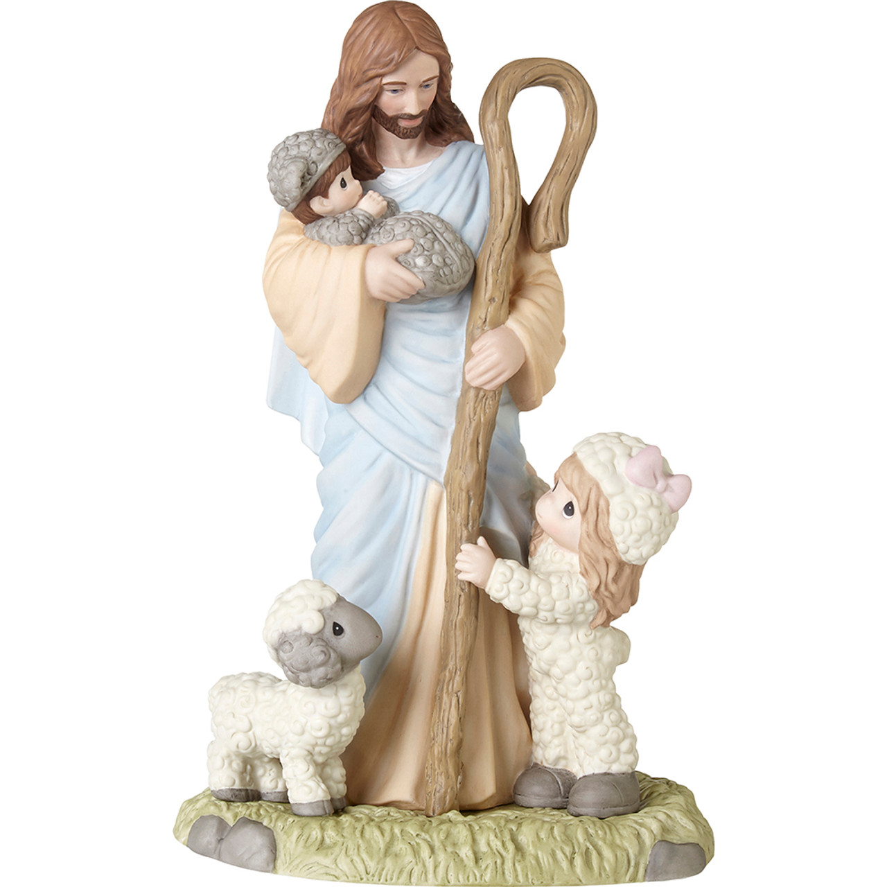 PRECIOUS MOMENTS FIGURINE - A CHILD IS A GIFT OF THE LORD (ANGEL W/BABY) 