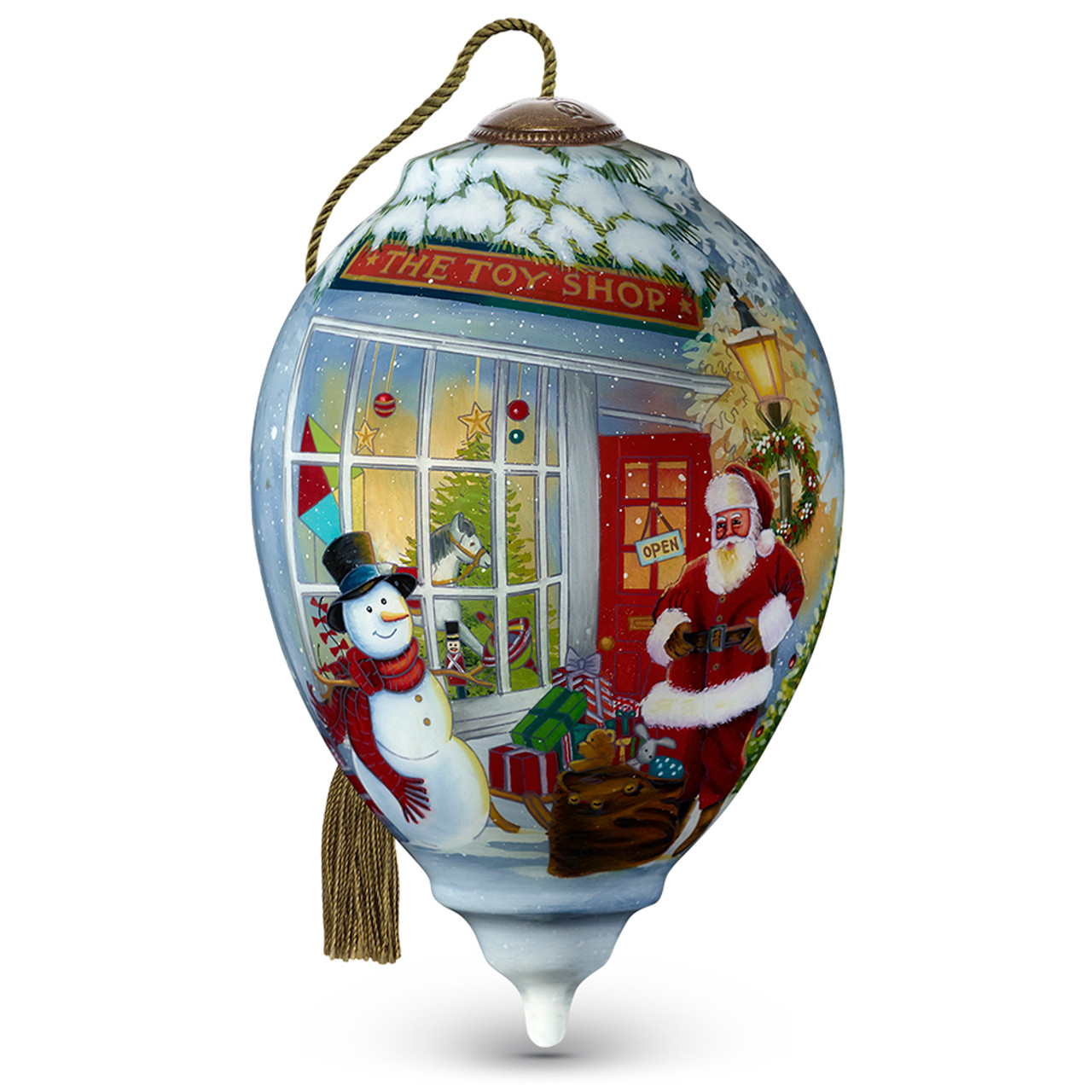 Santas Toy Shop Ornament