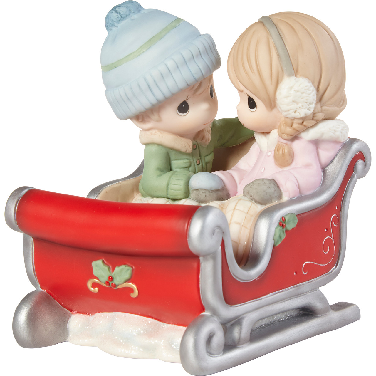 Precious Moments 211044 A Cozy Ride By Your Side Bisque Porcelain