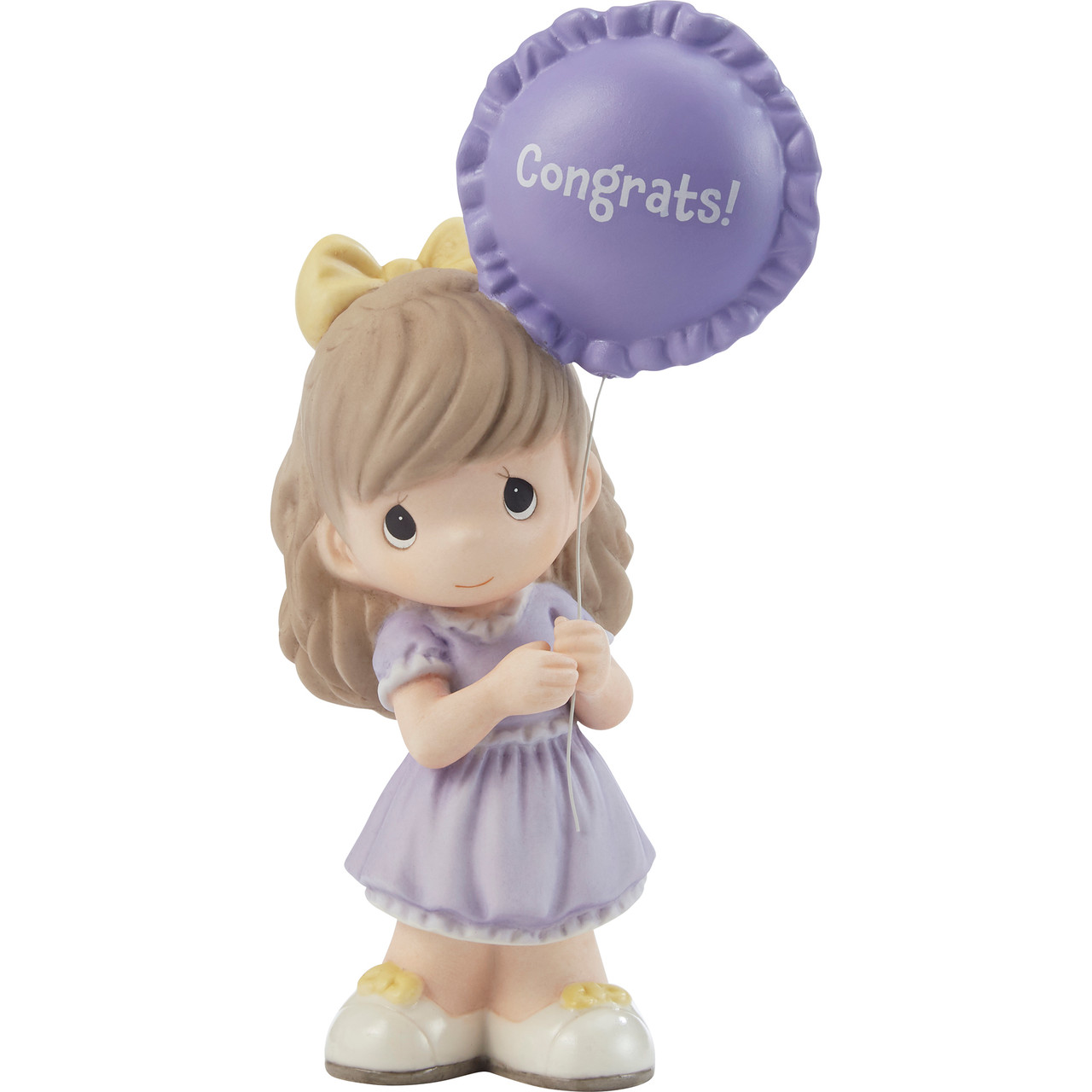 Precious Moments 216008 Congrats! Bisque Porcelain Figurine