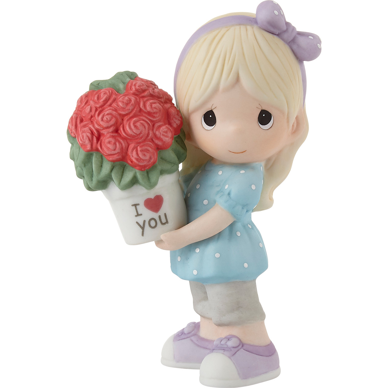 Precious moments hot sale flower girl doll