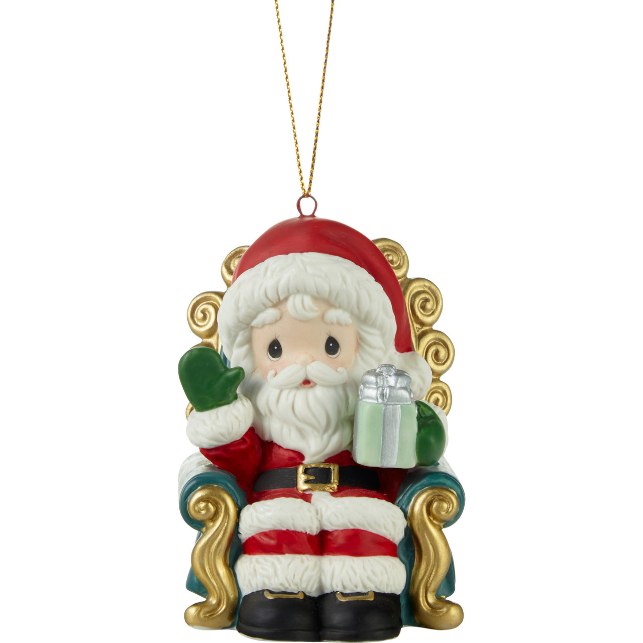 Santa’s Here Bringing Cheer Annual Santa Ornament