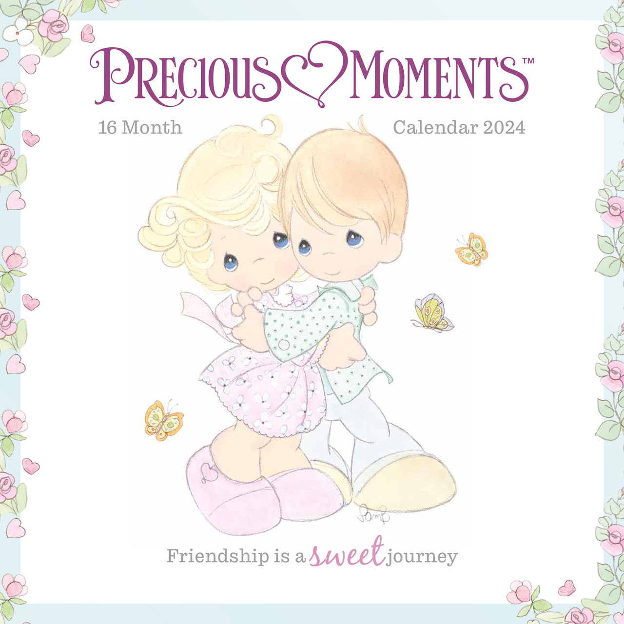 Friendship Is A Sweet Journey 2024 16-Month Wall Calendar - Precious  Moments Co. Inc.