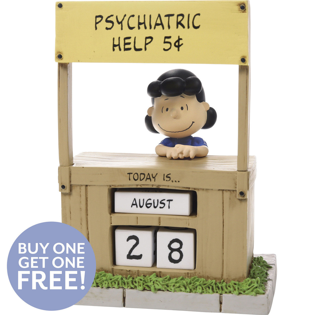 Peanuts 241706 Psychiatric Help 5¢ Resin Calendar