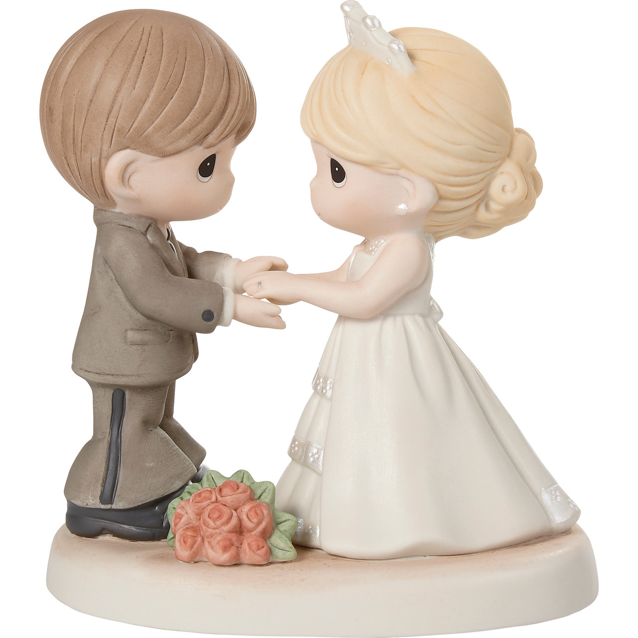 Cake topper- yes it's Precious Moments, but i loved it. | Precious moments  wedding, Precious moments, Disney wedding cake