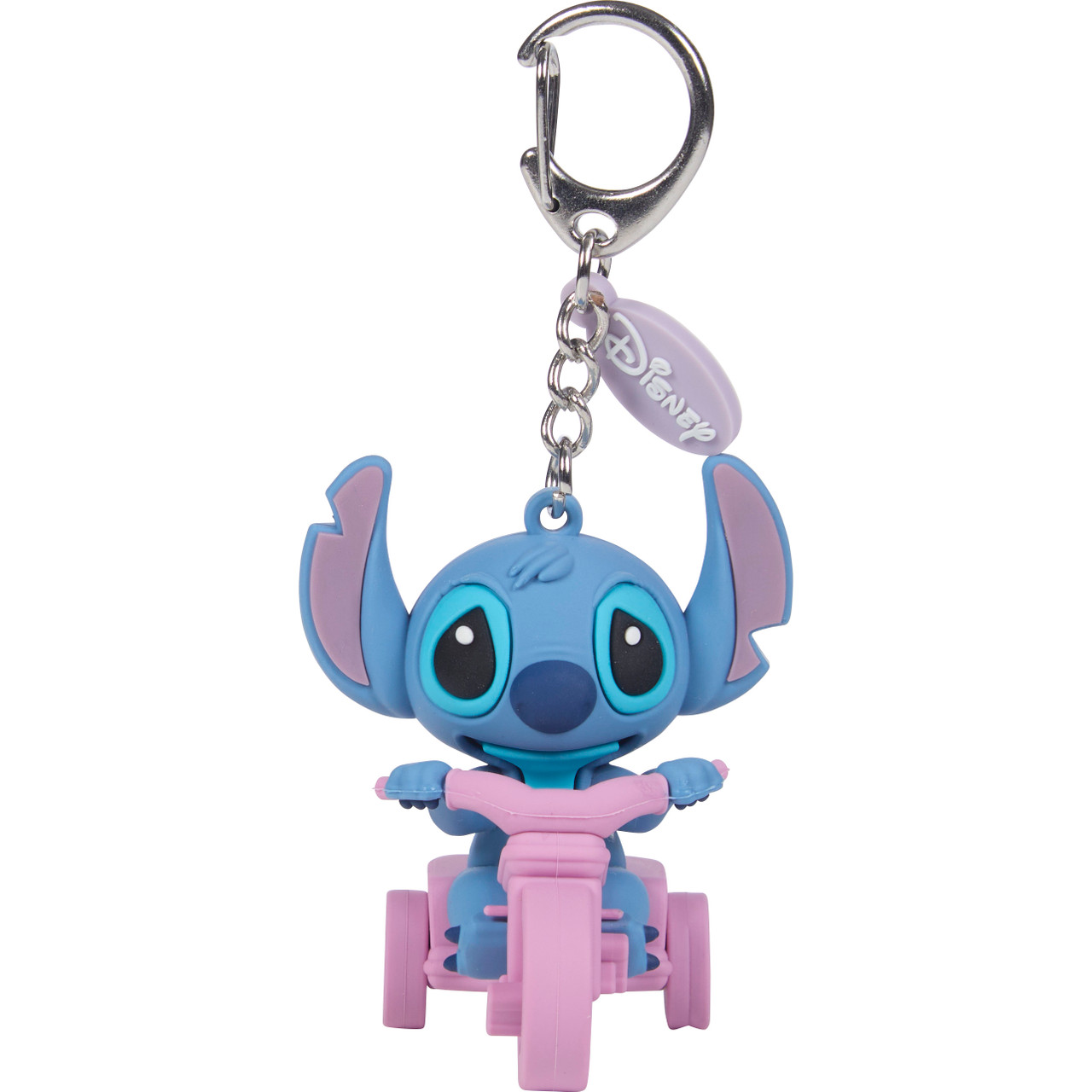 Precious Moments 242713 Disney Stitch on Tricycle Backpack Clip