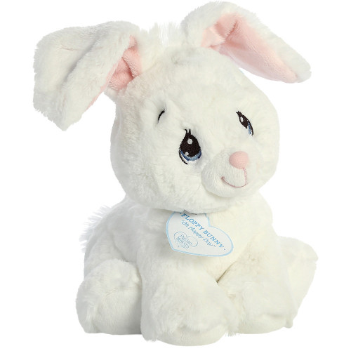 white bunny soft toy