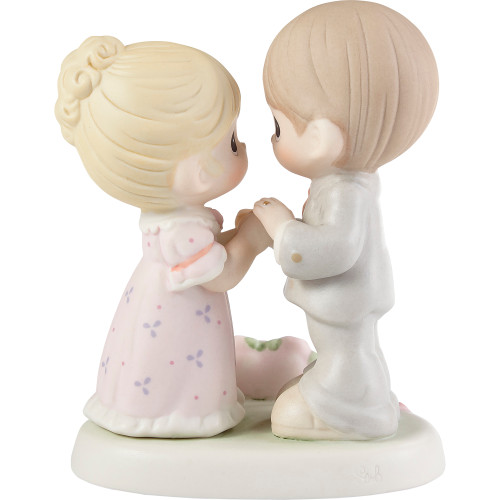 Anniversary Gifts, “Our Love Was Meant To Be”, Bisque Porcelain