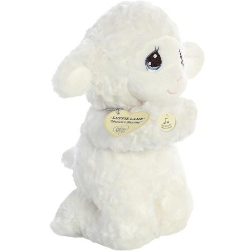 praying lamb stuffed animal