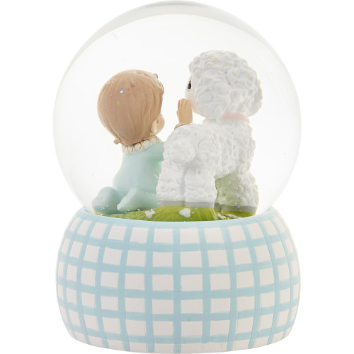 Jesus Loves Me, Snow Globe, Resin, Boy