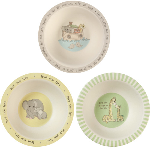 3-Piece Bamboo Bowl Set