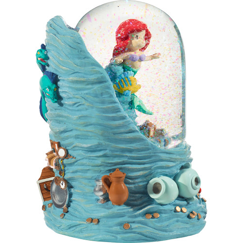 Little Mermaid Life is the Bubbles Snowglobe Tumbler with Handle