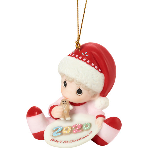 baby girl first christmas ornament