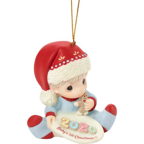 precious moments baby boy first christmas ornament