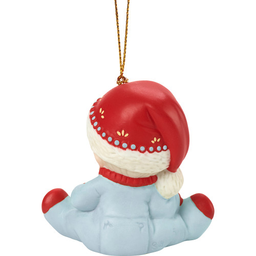 precious moments baby boy first christmas ornament