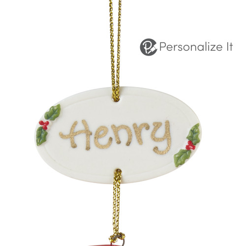 boy first christmas ornament