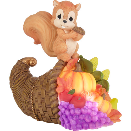 May Your Blessings Be Bountiful LED Figurine