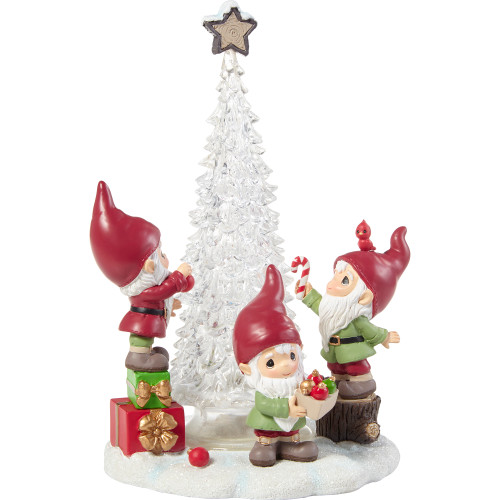 Precious Moments 211406 Gnome Place Like Home For The Holidays LED ...