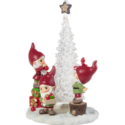 Precious Moments 211406 Gnome Place Like Home For The Holidays LED ...