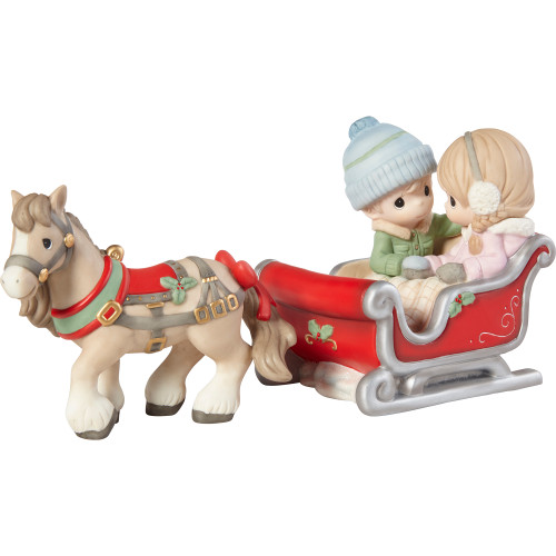 Precious Moments 211044 A Cozy Ride By Your Side Bisque Porcelain