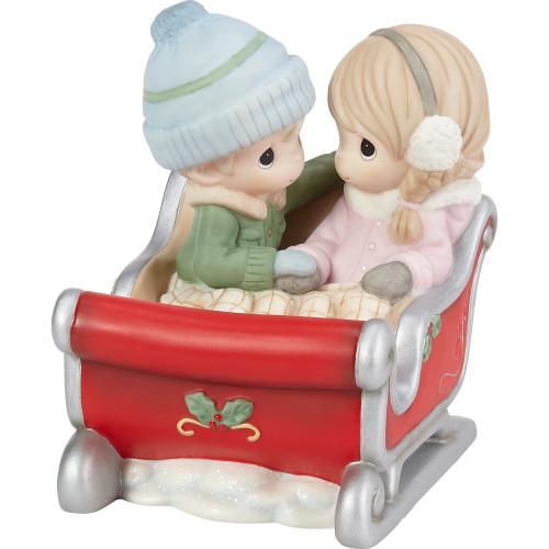 Precious Moments 211044 A Cozy Ride By Your Side Bisque Porcelain