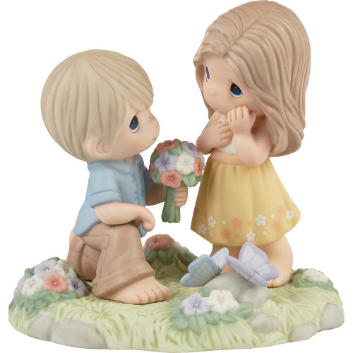 Precious Moments 219014 Forever In Love Bisque Porcelain