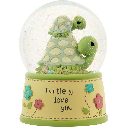 Turtle-y Love You Musical Snow Globe