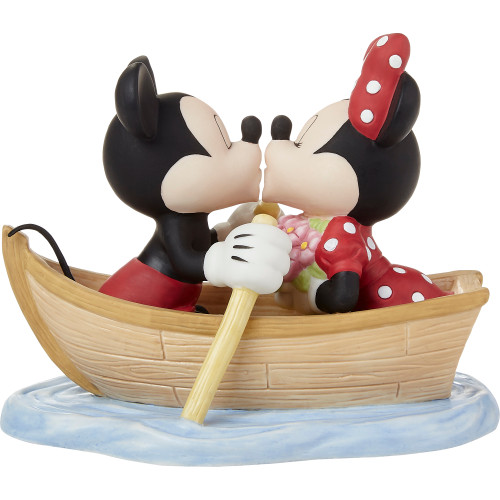 Precious Moments 213701 Disney Mickey Mouse and Minnie Mouse You Are My  Sunshine Bisque Porcelain Figurine