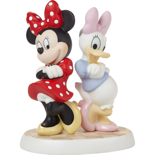 recursos humanos facil de manejar Bangladesh Precious Moments 211701 Disney Showcase Best Friends Forever Disney Minnie  Mouse and Daisy Duck Bisque Porcelain Figurine