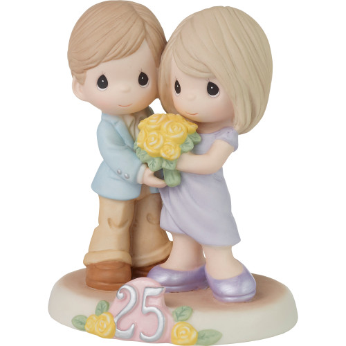 Precious Moments 119929 Figurine 25Th Anniversary Couple With