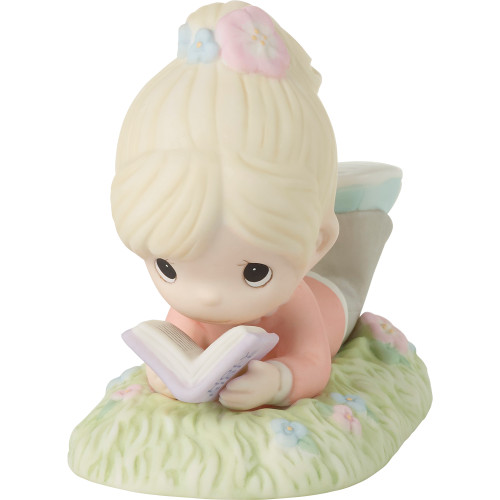 He Makes Me Lie Down In Green Pastures Figurine