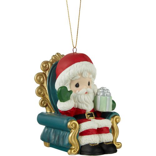 Santa’s Here Bringing Cheer Annual Santa Ornament