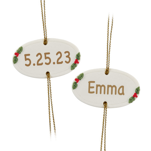 “Away In A Manger” Ornament