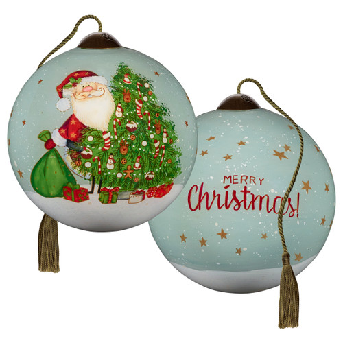 Santa Surprise Ornament Santa Surprise Ornament