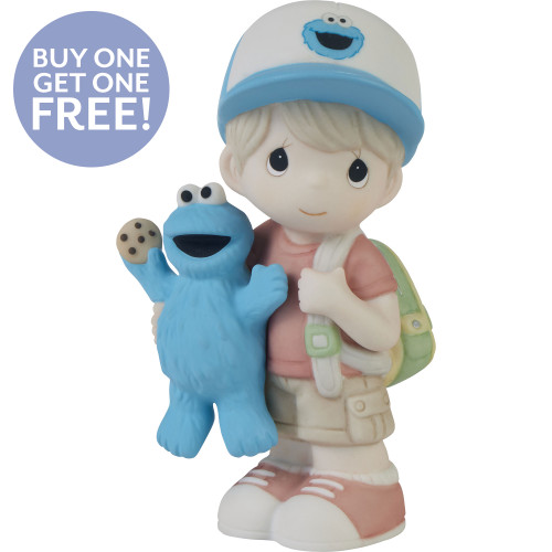 Sesame Street I’m Your Biggest Fan Blond Boy Figurine