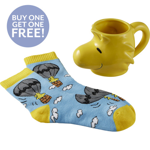 Peanuts Woodstock Mug and Socks Set