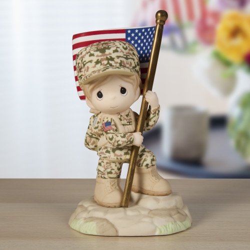 Thank You For Being My Hero Girl Figurine