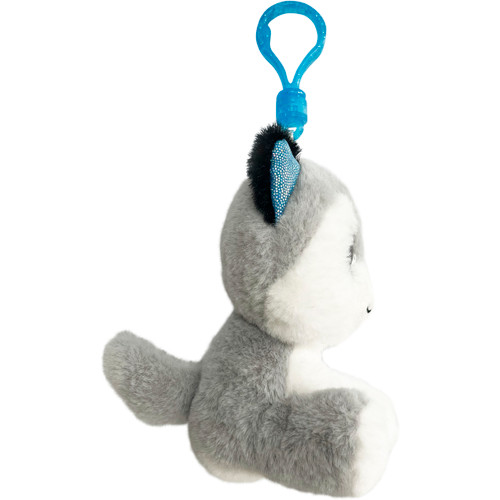 Cutie Pet-tudies 236835 Husky Plush Backpack Clip – Mishka